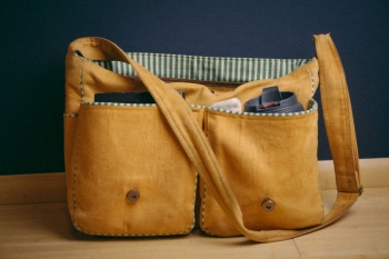 Suede Designer Purse