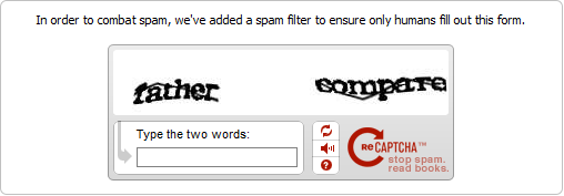 recaptcha form