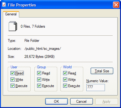 FTP Properties