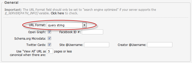 search engine settings