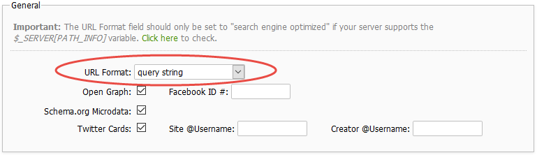 search engine settings