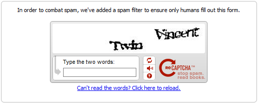 recaptcha